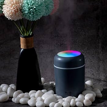 Portable RGB LED Humidifier H09 Oil Diffuser