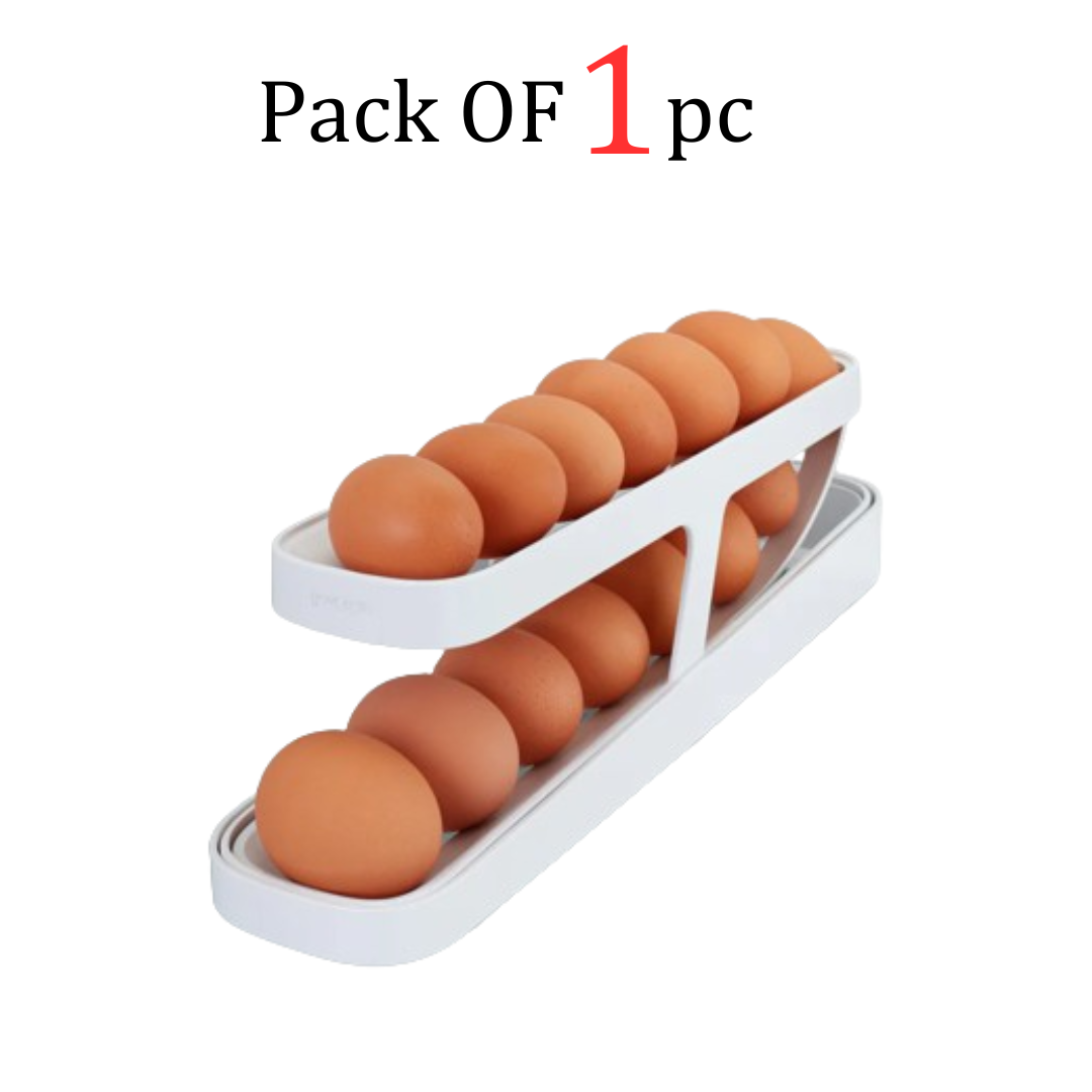 Automatic Egg Organizer -  Roll-on 2-tiers Egg Trays