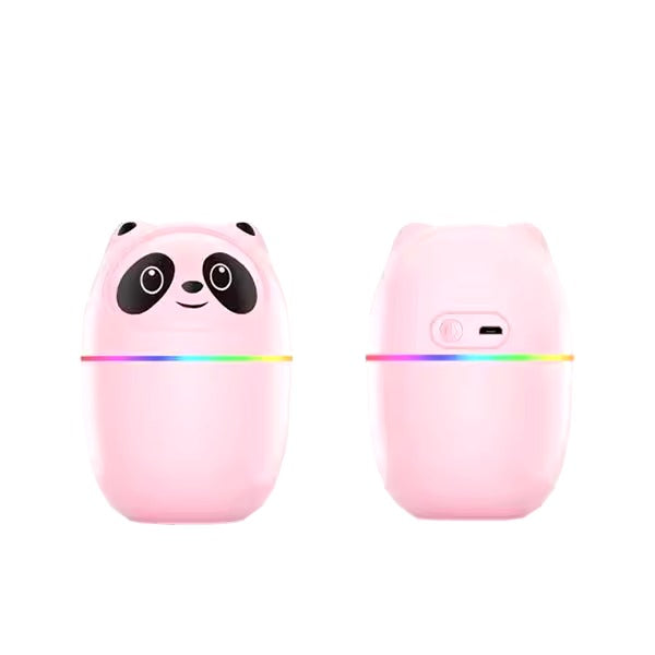 Cute Panda Mini Air Humidifier A10 – Perfect for Desk, Travel, Car & Office