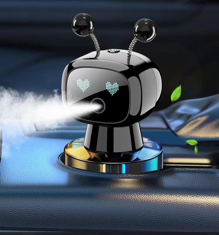 Smart Robot Car Air Freshener-  Long-lasting Scent & Humidifier