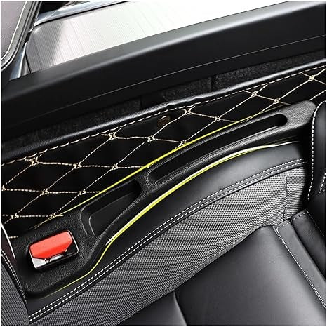 Car Seat Gap Filler Organizer (black) single