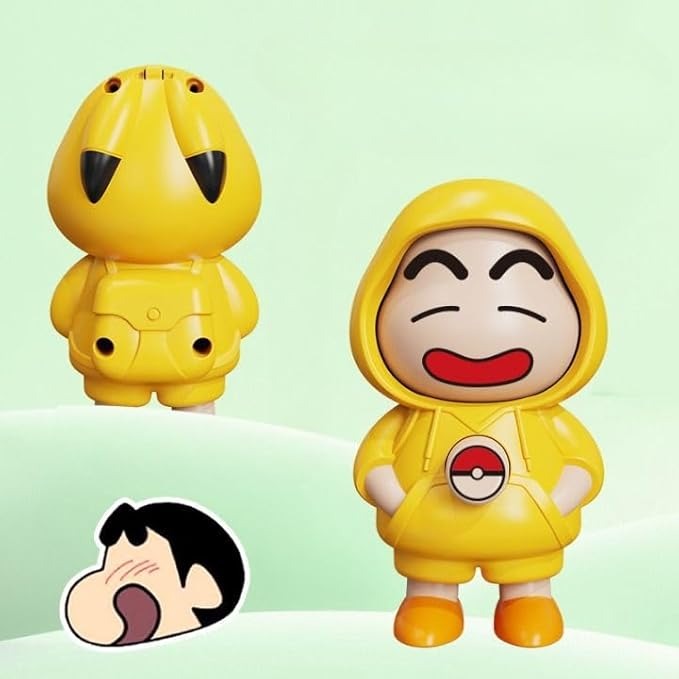Face Changing Shinchan Surprise Figure with Keychain