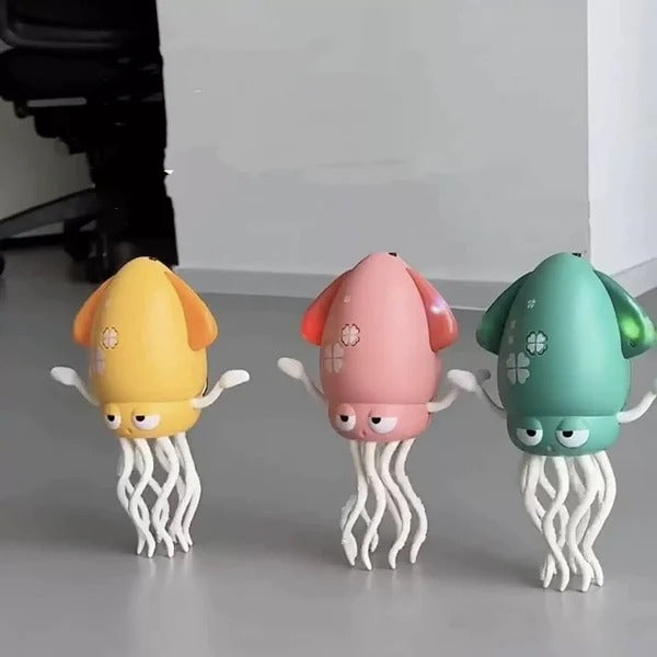 Electric Dancing Octopus Toy with Smart Obstacle Sensor