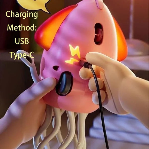 Electric Dancing Octopus Toy with Smart Obstacle Sensor