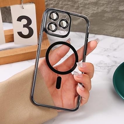 Blaze Series MagSafe Case with Camera Lens Glass Protector