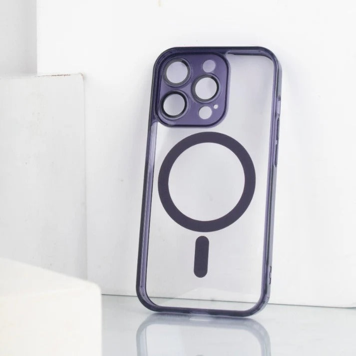 Blaze Series MagSafe Case with Camera Lens Glass Protector
