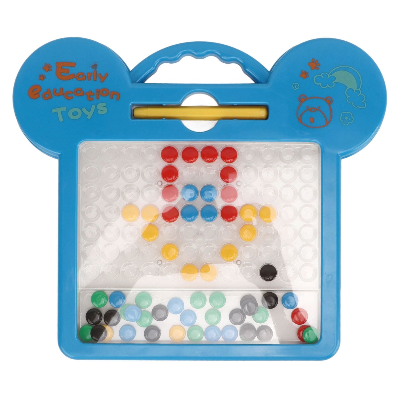 Educational Cat Style Magnetic Beads Drawing Board