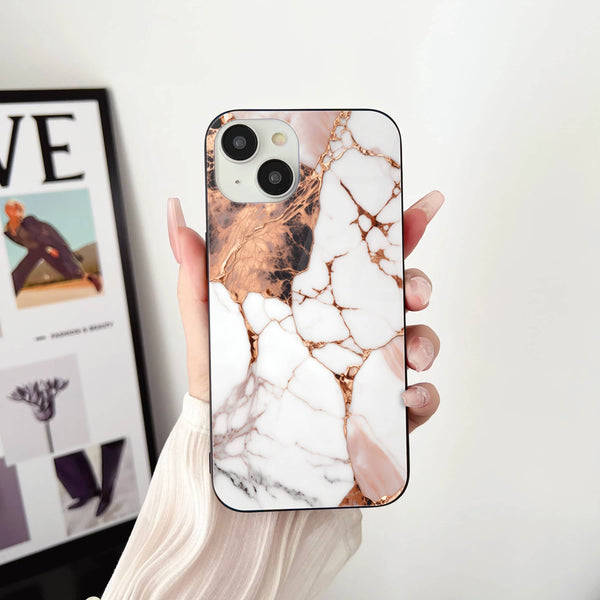 Liquid Marble  Series- HQ Ultra Shine Premium Glass Phone Case All Models