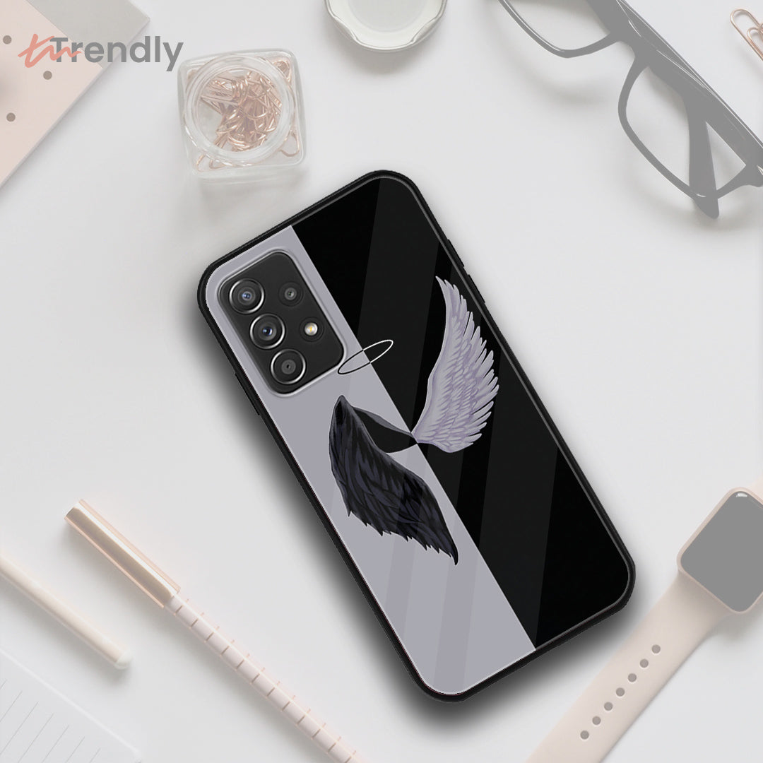 Angel Wings 2.0 Series- HQ Ultra Shine Premium Glass Phone Case All Models