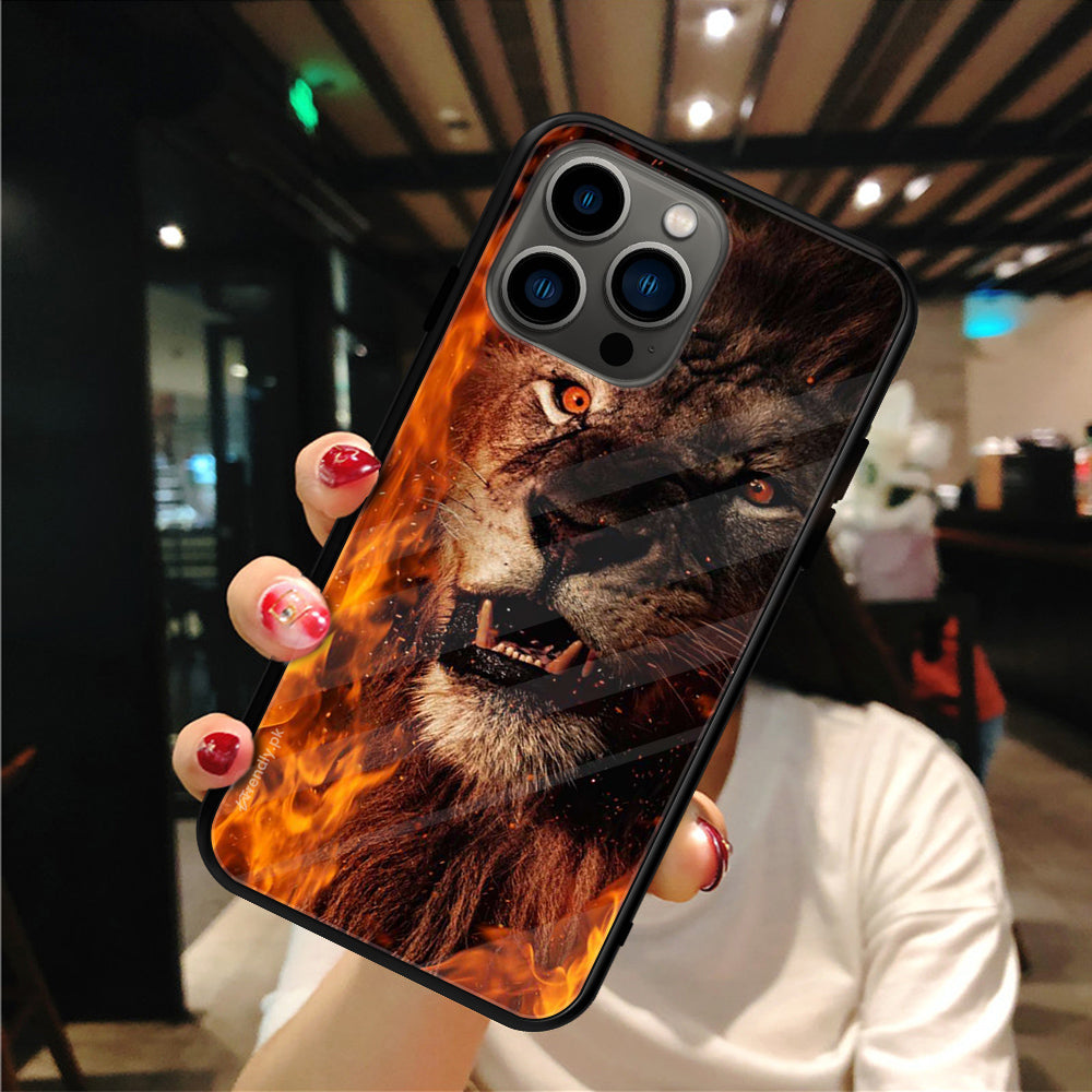 Tiger  Series  - HQ Ultra Shine Premium Glass Phone Case All Models