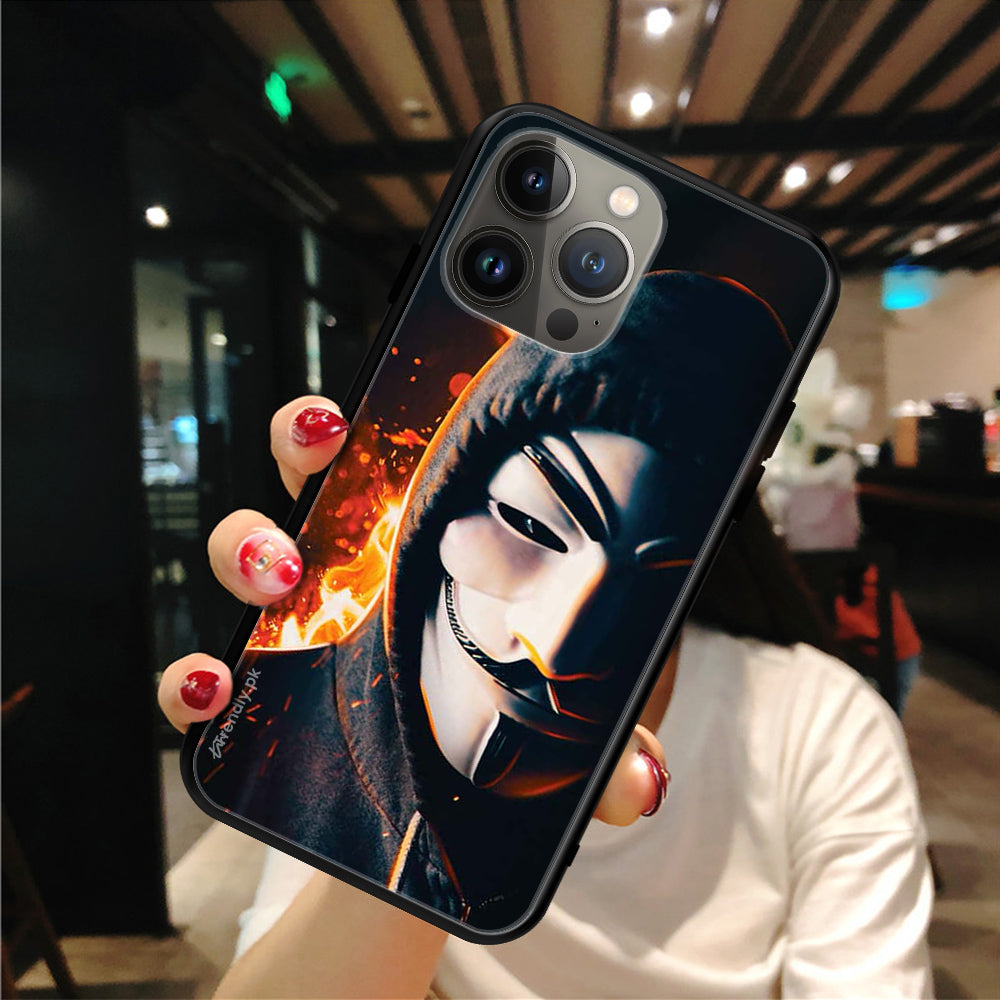 Anonymous 2.0 Series - HQ Ultra Shine Premium Glass Phone Case All Models