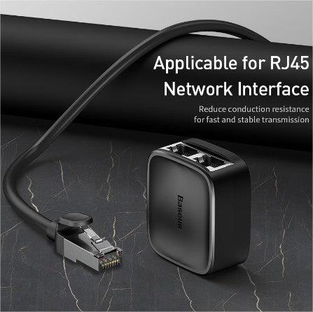 Baseus RJ45 Ethernet Adapter Female to Female Network Cable & Extender